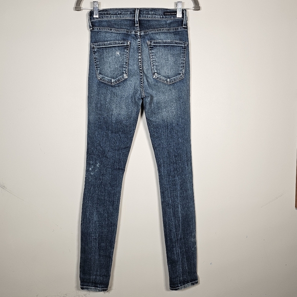 Citizens of Humanity - Rocket High Rise Skinny Indie Distressed Size 26 - Picture 10 of 16